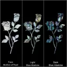 Roses Faux Inlay 601 *UltraThin* Decal
